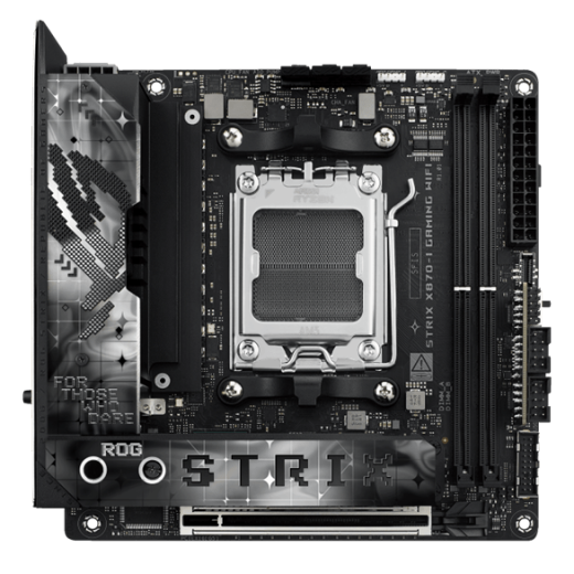 Материнская плата ASUS ROG STRIX X870-I GAMING WIFI AM5 2xDDR5 2xSATA RAID 2xM.2 HDMI WiFi Mini-ITX