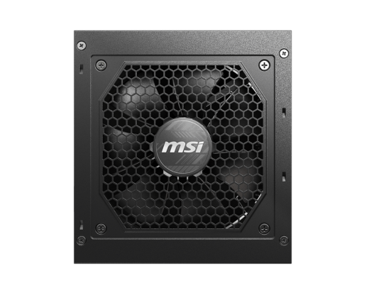 Блок питания MSI  850W, MAG A850GL PCIE5, Full Modular, ATX, 80+ GOLD, КПД >90%, Fan 120mm, Черный