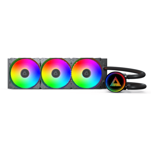 Водяное охлаждение для CPU Montech LightFlow ARGB 360 (B) TDP 300W 3x120 1170/1851/AM4/AM5 Black