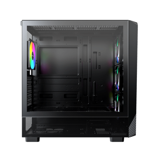 Корпус Montech X5 (B) E-ATX/ATX/Micro-ATX/Mini-ITX 1xUSB3.0 1xUSB2.0 1xType-C 1xAudio Черный
