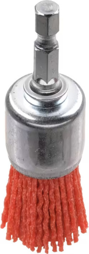 Нейлоновая торцевая щетка, 22 мм, грубая kwb by Einhell (605030)