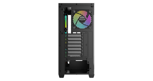 Корпус Ocypus Gamma C72 BK ARGB ATX/mATX/ITX 3xUSB Черный Gamma-C72-BKD400XX-GL
