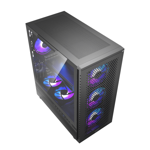 Корпус PCCooler ME200 MESH BK EATX/ATX/mATX/ITX USB3.0, 2USB2.0 Black