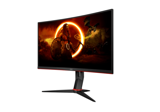 Монитор Игровой 27" AOC C27G2Z3/BK/01 VA 1920x1080 1500R 280Hz 1мс 300кд/м 3000:1 2xHDMI 1xDP Black