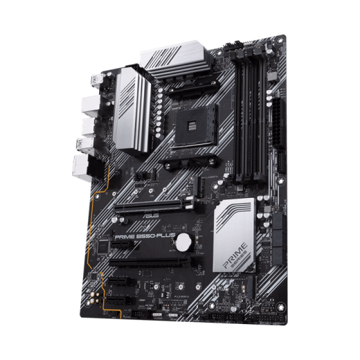 Материнская плата ASUS PRIME B550-PLUS AM4 4xDDR4 6xSATA 2xM.2 HDMI DP ATX