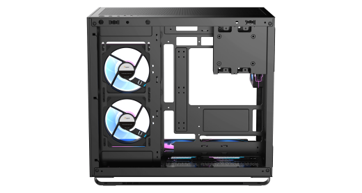 Корпус Ocypus Iota C70 BK ARGB ATX/mATX/mITX 2xUSB, Type-C, Черный, Iota-C70-BKD600XX-GL