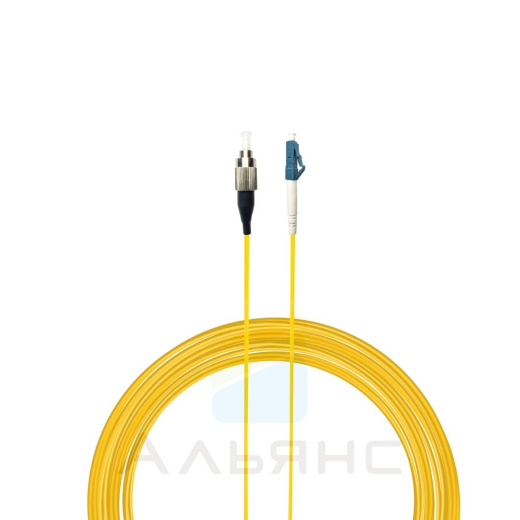 Патчкорд FC/UPC-LC/UPC   2мм SM 9/125 Simplex - 1 м