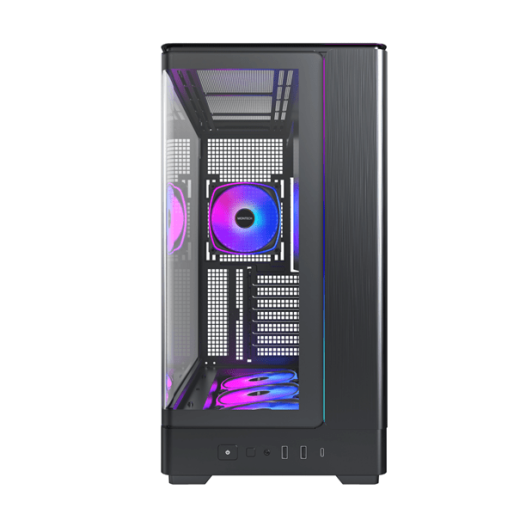 Корпус Montech KING 45 PRO (B) ATX/Micro-ATX/Mini-ITX 2xUSB3.0 1xType-C 1xAudio Черный