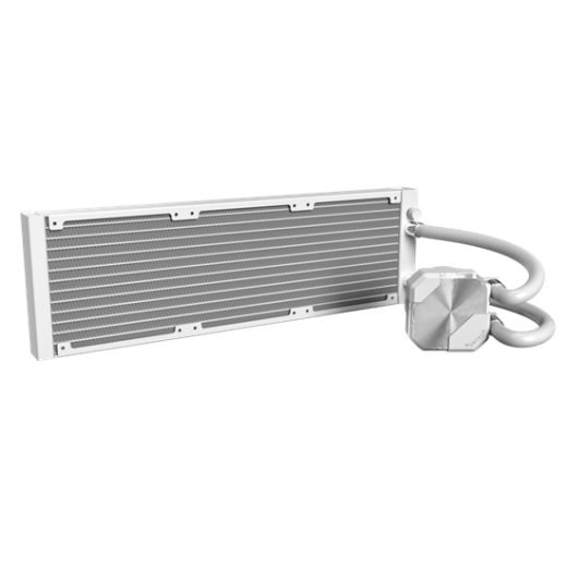 Водяное охлаждение для CPU Montech HyperFlow Silent 360 (W) TDP 350W 3x120 115x-1851/AM3-AM5 White