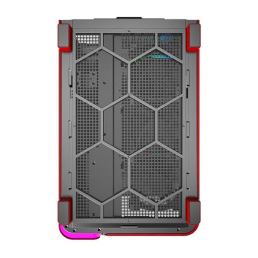 Корпус Montech KING 95 PRO (Red) ATX/Micro-ATX/Mini-ITX 2xUSB3.0 1xType-C 1xAudio 1xMic Красный