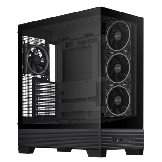 Корпус ASUS A31 PLUS TG ARGB BLACK Micro-ATX/Mini-ITX A31 PLUS/BK/TG/ARGB//