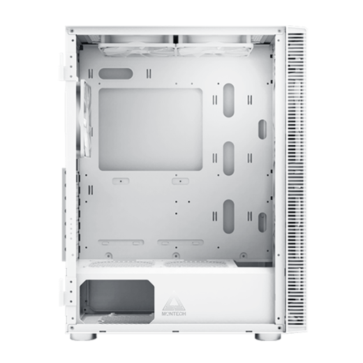 Корпус Montech X3 MESH (W) ATX/Micro-ATX/Mini-ITX 1xUSB3.0 2xUSB2.0 1xAudio 1xMic Белый