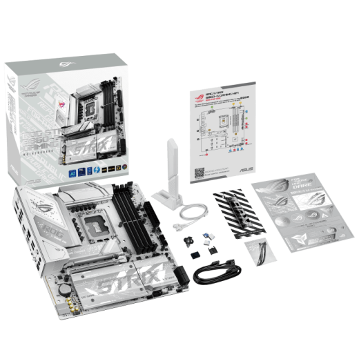 Материнская плата ASUS ROG STRIX B860-G GAMING WIFI, LGA1851 B860 4xDDR5 4xSATA 4xM.2 HDMI DP mATX