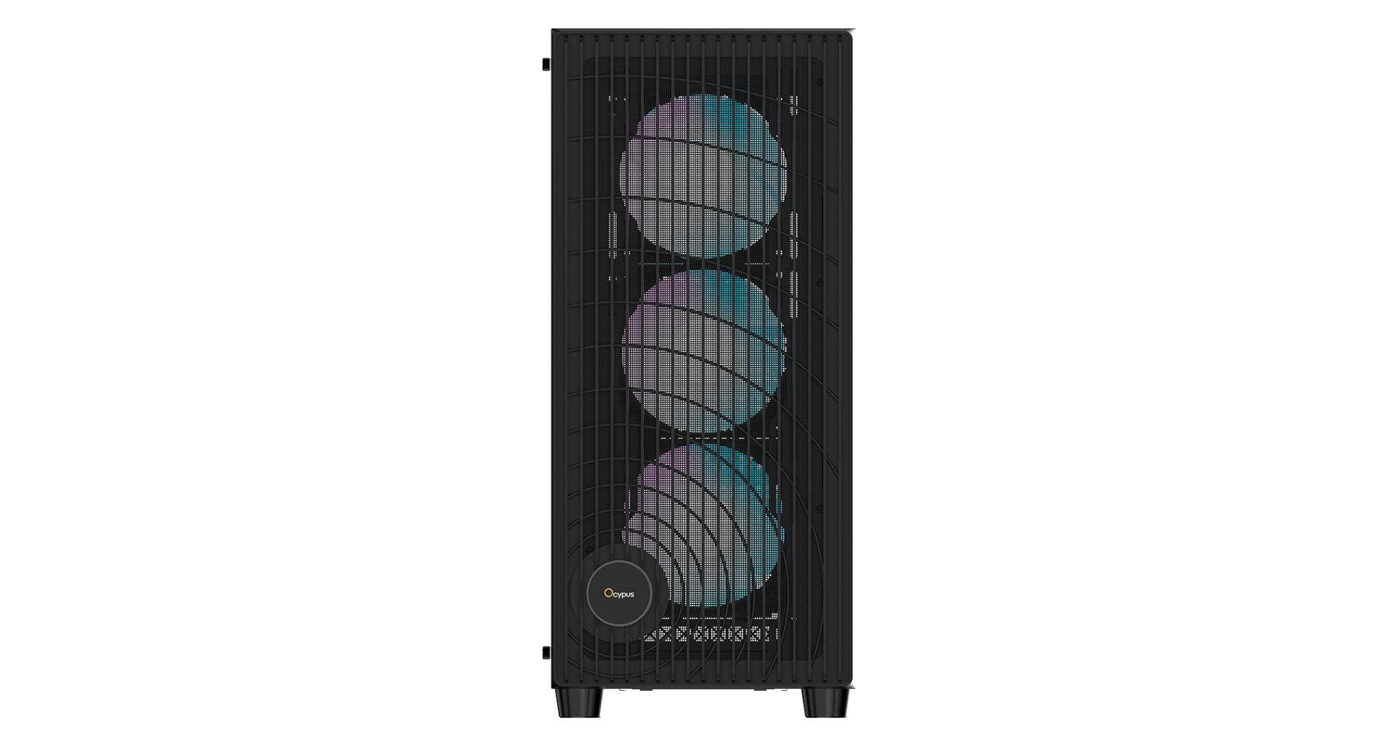 Корпус Ocypus Gamma C70 BK ARGB ATX/mATX/ITX 2xUSB Черный Gamma-C70-BKG400XX-GL