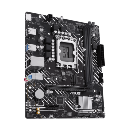 Материнская плата ASUS PRIME  H610M-F D4 R2.0, LGA1700 2xDDR4 2xSATA3 1xM.2 1xHDMI mATX