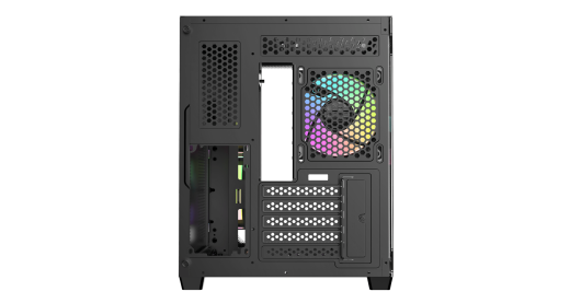 Корпус Ocypus Iota C50 BK Curve ARGB Digital mATX/ITX 2xUSB Type-C Черный Iota-C50-BKD300CD-GL