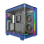 Корпус Montech KING 95 PRO (Prussian blue) ATX/Micro-ATX/Mini-ITX 2xUSB3.0 1xType-C 1xAudio Синий