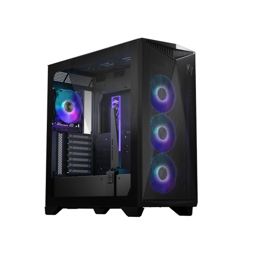 Компьютерный корпус MSI MPG GUNGNIR 300R AIRFLOW E-ATX/ATX/mATX/Mini-ITX, 3xUSB 3.2, ARGB Black