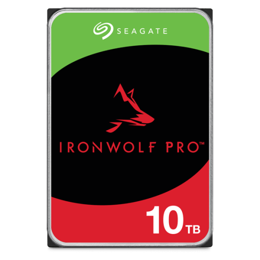 Жесткий диск для NAS систем 10Tb HDD Seagate IronWolf PRO SATA3 3.5" 7200 rpm 256Mb ST10000NT001