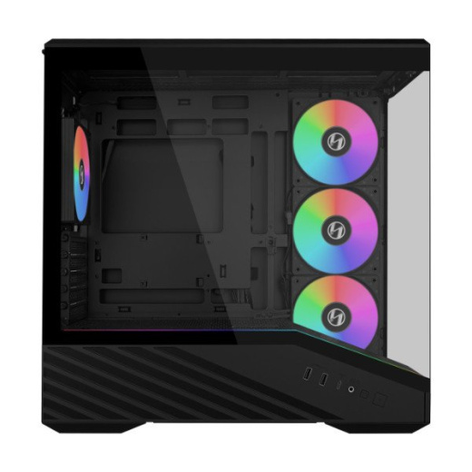 Корпус Lian Li Vector V100 MINI mATX/ITX 2xUSB3.0, USB3.1 Type-C, 4x120mm ARGB Black G99.V100RMIX.00