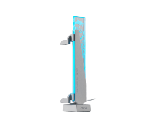 Вертикальный ARGB держатель Видеокарты MSI MPG ARGB GRAPHICS CARD STAND 3-pin ARGB White