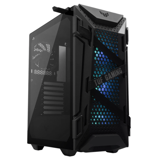 Корпус ASUS GT301 TUF GAMING CASE/BLK/ARGB FAN/ ATX/mATX/mITX 90DC0040-B49000
