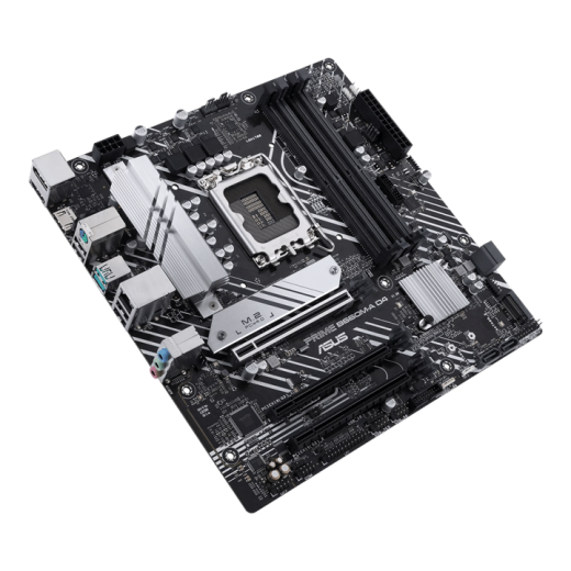 Материнская плата ASUS PRIME B660M-A D4-CSM, LGA1700 B660 4xDDR4 4xSATA3 2xM.2 RAID 2xHDMI 1xDP mATX