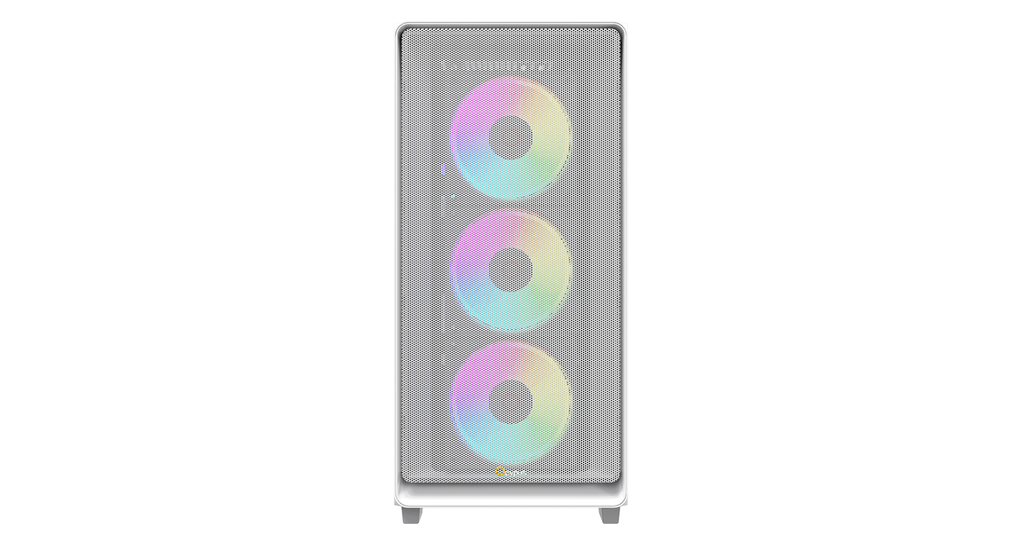 Корпус Ocypus Gamma C60 WH ARGB ATX/mATX/ITX 3xUSB Белый Gamma-C60-WHG400XX-GL