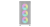 Корпус Ocypus Gamma C60 WH ARGB ATX/mATX/ITX 3xUSB Белый Gamma-C60-WHG400XX-GL