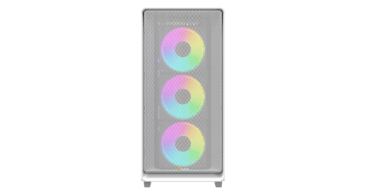 Корпус Ocypus Gamma C60 WH ARGB ATX/mATX/ITX 3xUSB Белый Gamma-C60-WHG400XX-GL