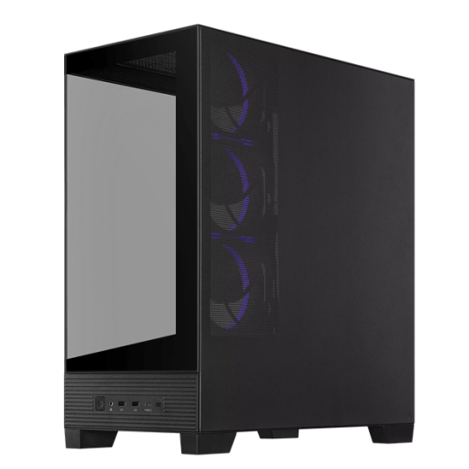 Корпус ASUS A31 PLUS TG ARGB BLACK Micro-ATX/Mini-ITX A31 PLUS/BK/TG/ARGB//
