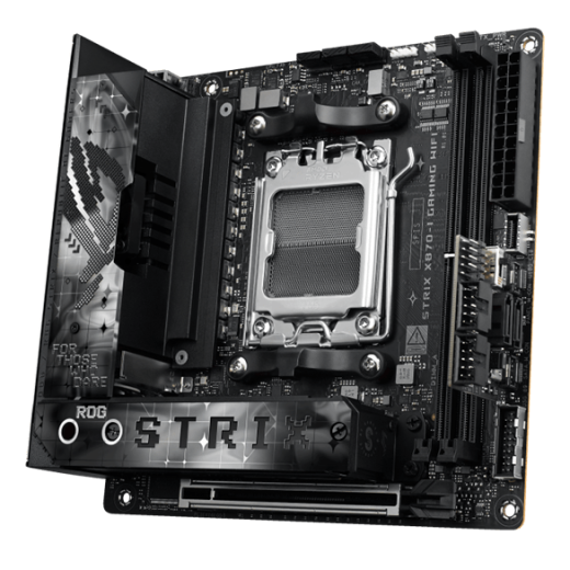 Материнская плата ASUS ROG STRIX X870-I GAMING WIFI AM5 2xDDR5 2xSATA RAID 2xM.2 HDMI WiFi Mini-ITX