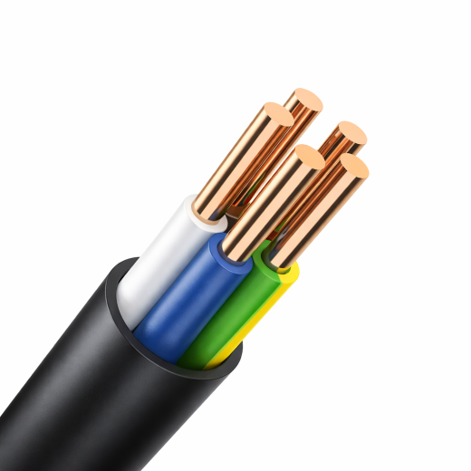 Кабель ВВГнг 5*2,5 (ож)-0,66 бухта