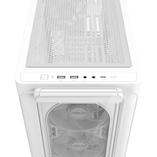 Корпус ASUS A23 PLUS TG ARGB WHITE mATX/mITX A23 PLUS TG/ARGB FANS/WHT//